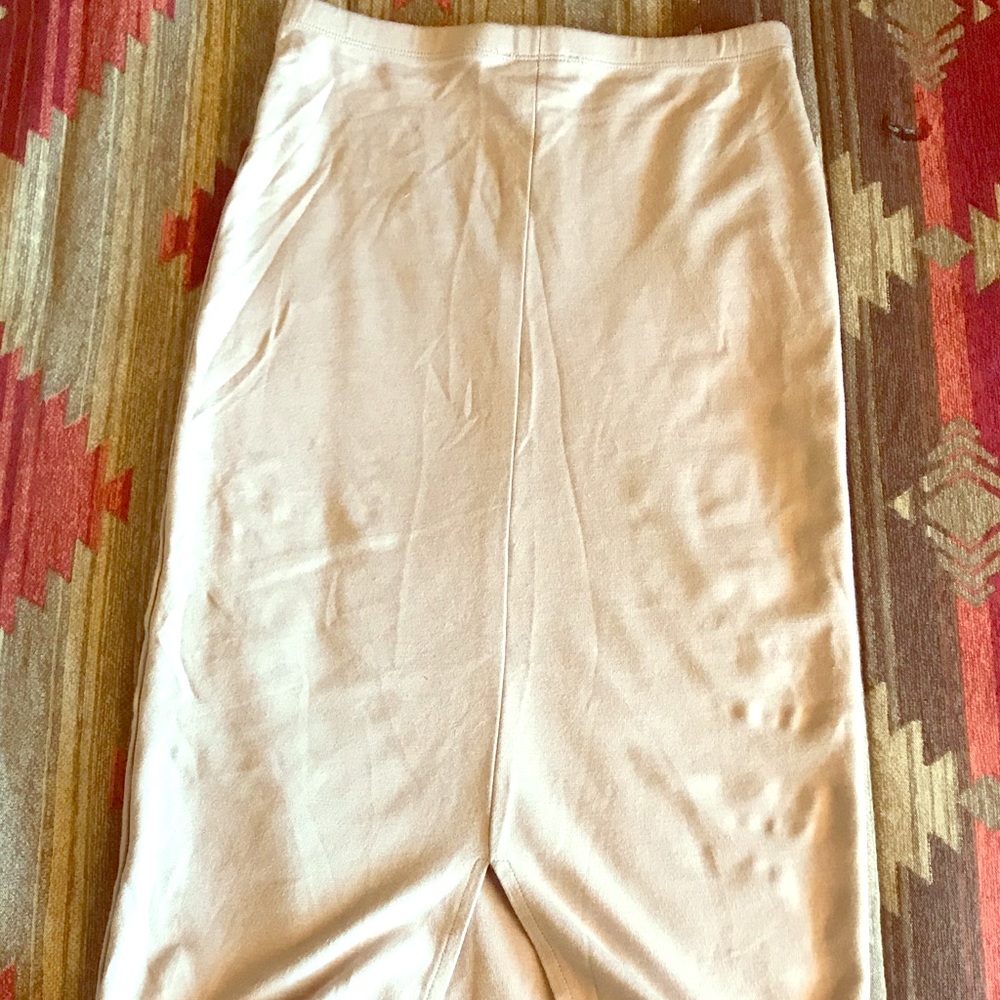 Tight knee high skirt
